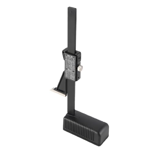 Nicear Mini-Digital-Höhenmesser 0-150 mm Digitaler Messschieber mit magnetischer Basis Höhenmesswerkzeug für Holzarbeiten