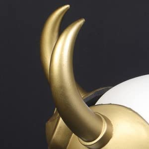 Formemory Loki Helmet With Horns Cosplay, Thor Ragnarok Loki Crown Mask Halloween Cosplay Costume (Helmet-2) #TOP6