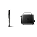 Philips Batidora de mano HR2652/90 Batidora de varillas 800 W con velocidad SpeedTouch, tecnología ProMix + HD2581/90...