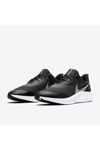 Nike Quest 3 Shield Mens Running Trainers CQ8894 Sneakers Shoes (UK 8.5 US 9.5 EU 43, Black Metallic Silver 001)3