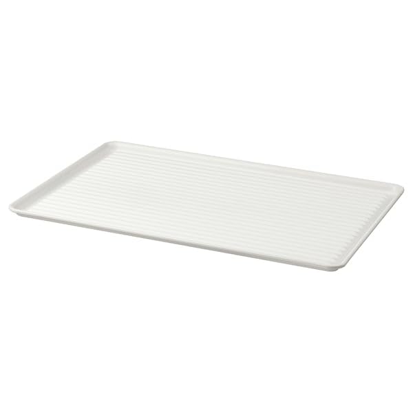 ProTuning VÄLVÅRDAD Scolapiatti, bianco/zincato, 52x35 cm