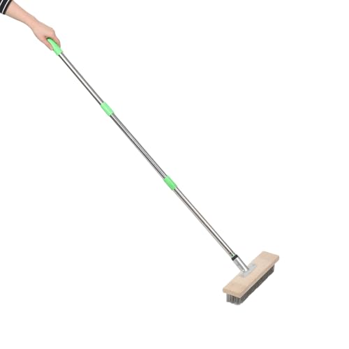Brosse métallique robuste pour bateau avec manche télescopique 1,2 M - 4
