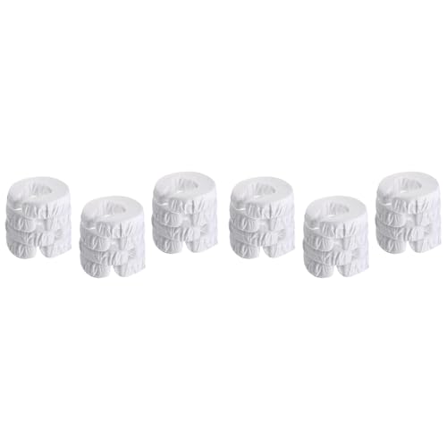 Fundas para cuna de mesa de masaje reutilizables e impermeables pack de 24 sábanas para reposacabezas 2