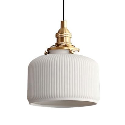 Lustre à une tête en céramique pour chambre et coin lecture
