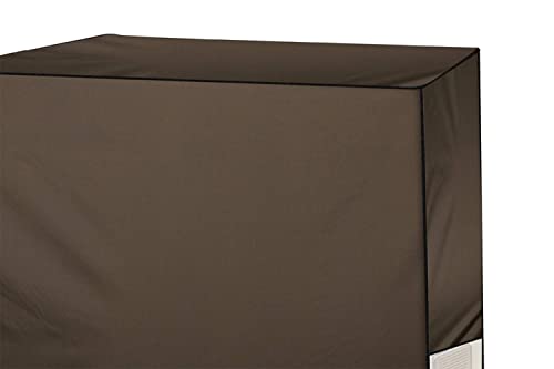 Image of Outdoor Split AC Cover - Protect Your 1.5 Ton AC from Dust and Water with this Dustproof /Water Resistant Cover (Brown)