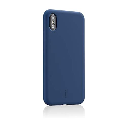 Coque iPhone XS Max bleu foncé aiino custodia pour voyager