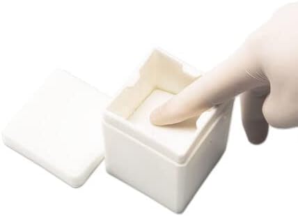 Dental Medical 2 X 2 Gauze Spring Loaded Sponge Dispenser Case White