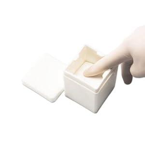 Dental Medical 2 X 2 Gauze Spring Loaded Sponge Dispenser Case White