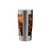 Funny Cat Iced Coffee Volcano Eruption Sunglasses Chill Meme Stainless Steel Insulated Tumbler