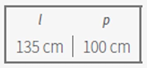 Linea Garden Friend P1372135 Hängeschrank 100 x 135 cm, Grau Mittelprofil, Grau