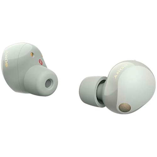 Image of SONY WF-1000XM5 The Best Noise Cancelling True Wireless Earbuds, Silver | with Alexa built in