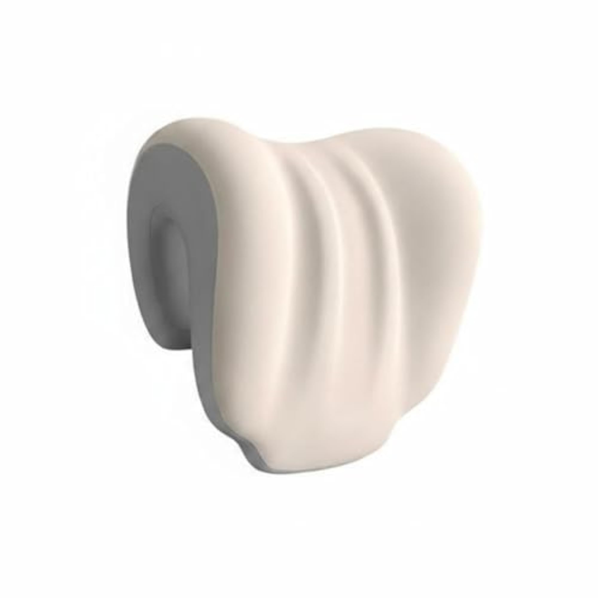 Ergonomic Office Chair Neck Pillow, Gray White