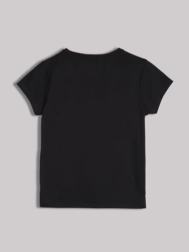 Image of Li'l Tomatoes Girls 100% Cotton Graphic T-Shirt | Attitude & Love Print Summer Top | Soft & Breathable Casual Wear | Short Sleeve Tee | 11-16 Years