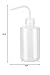 Valchoose Plastic Squeeze Bottle Leak Proof, 250ml | 8.5oz White Wash Bottle Chemical, LDPE, Safety, Medical with Narrow Mouth Scale Labels for Succulent Tattoo Label Watering (1 Bottle)