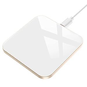 AGPTEK Wireless Charger, Qi-Certified 15W Max Fast Wireless Charging Pad Compatible with iPhone 14/13/12/12 Pro/11/11…