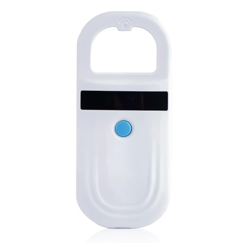 Image of Pet Microchip Scanner, Rechargeable Pet Microchip Reader Pet Chip ID Scanner with OLED Display Screen Supports FDX-B (ISO11784 /11785) and EMID Microchips for Animal /Pets /Pigs /Dogs /Cats