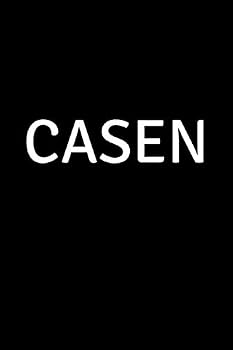 Casen : Personalized Notebook - Simple Gift for Man/Boyfriend/Boss Named Casen Journal Diary (110 Pages, Blank, Lined 6 X 9 Inches)