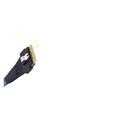 Cable High Speed PCIe 4.0 SlimSAS SFF-8654 a 8 SATA 50cm miniatura 5
