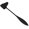 Taylor Tomahawk Reflex Hammer 8" Chrome-Plated Handle, Durable PVC Bumper, Stainless Steel, Accurate Reflex Testing Tool for Medical Professionals - Black