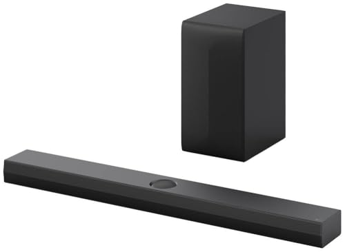 LG DS70TY 3.1.1 Dolby Atmos Barra de Sonido (400 W) con subwoofer inalámbrico (eARC, HDMI, óptico, Bluetooth) [2024]