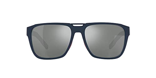 Native Eyewear Men's Mammoth Square Sunglasses, Polarized Silver Reflex, 57 mm