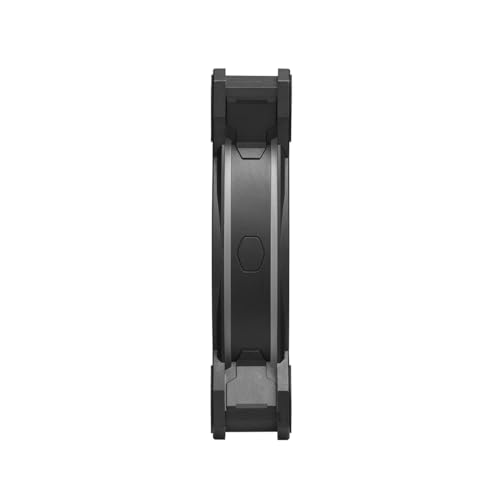 Image of Cooler Master MasterFan MF120 Halo2 ARGB: Case & Cooling Fan, Dual Ring Addressable RGB Lighting, Rifle Bearing, Enlarged Air Balance Blades with Jam Sensor Protection & Upgraded Driver IC - 120mm