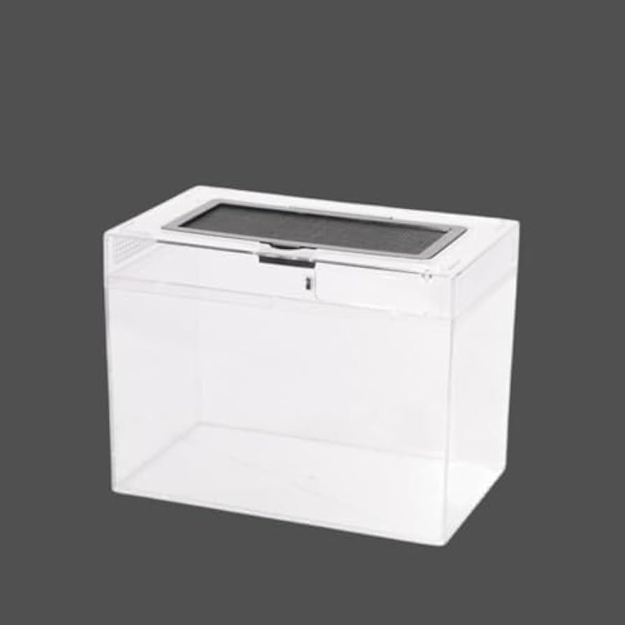 Amazon | VesVas 耐寒耐熱 -20℃~120℃対応 爬虫類ケージ アクリル製 360