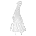 Cabilock Lot de 100 sacs réutilisables en maille filet en nylon pour fruits de mer, crabes, gingembre, jouets alimentaires, blanc