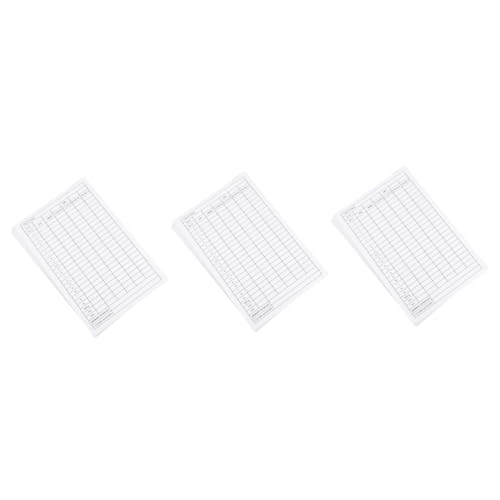 BESPORTBLE – Tarjetas de marcador para golf, 36 unidades, herramienta para registrar puntuaciones en juegos y torneos al aire libre, papel recubierto miniatura 1