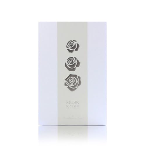 Arabian Oud MUSK ROSE 100 ml | Eau de Parfum Unisex | Fruity notes, Rose, Musk, Apple, Cyclamen, Freesia, Amber, Vanilla | Fresh, Floral and Musky Scent.