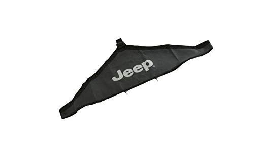 Mopar 82210316 OEM Jeep Wrangler T-Style Hood Cover - JK - In Black