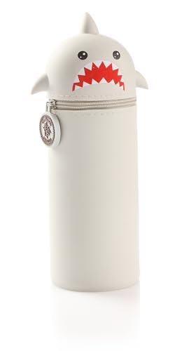 Lulubug Estuche de silicona, gris, Tiburón