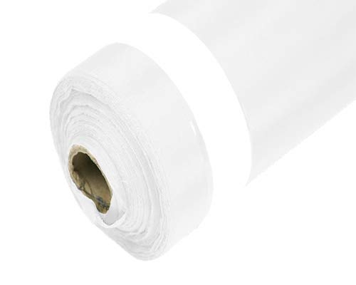 Event Decor Direct Satin Fabric - Fire Retardant Fabric - Premium-Quality Material - Decorative Fabric - 59" Wide x 1 Yard Long - White
