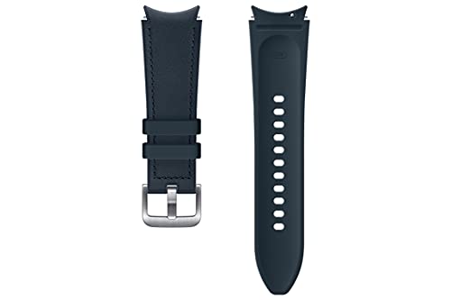 Samsung Hybrid-Lederband – offizielles Watch Armband – 20 mm – S/M – Marineblau – Ansicht 4