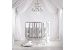 Celestial Comfort Circle Crib 100% Egyptian Cotton Small Bedding Set
