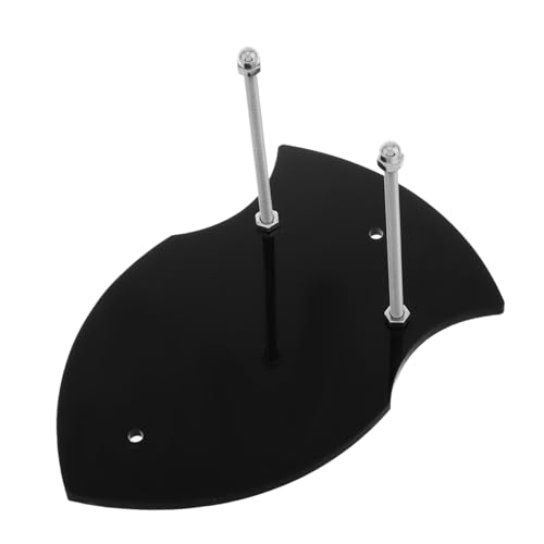 Hemoton Acrylic Sword Holder Stand Wall-mounted Vertical Sword Display Rack Modern Design