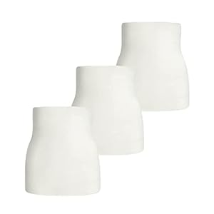 con-ta Besparing Pack (1, 2, 3), warme nierwarmer van angora en wol, nierbescherming voor dames en heren, ondergoed voor de lumbale en onderrug, maat: S – XXL