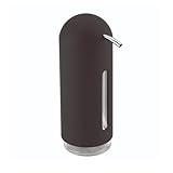 Umbra Penguin 12 oz (355 ml) Soap Pump, Kitchen Soap Dispenser, Also Works with Hand Sanitizer, Black