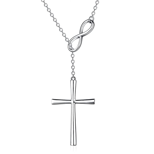 Collier Croix Infini pour Femme en Argent 925, un symbole intemporel à offrir