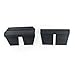 Dryowre 2pcs Front and Rear Side Black Car & Truck Parts & Accessories Cap Pair End Seals for Chevy for Camaro 1993-2002,for Pontiac for Firebird 1993-2002