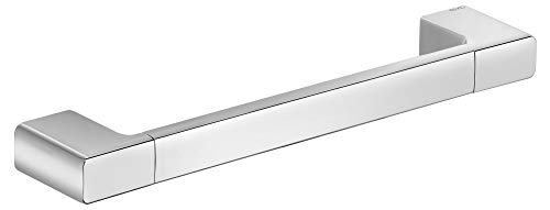 Haltegriff, hochglanz-verchromt, 34,2 cm lang, Belastberkeit 115 kg, für Badewanne und Dusche, Wandmontage, auch als Wannengriff, Moll
