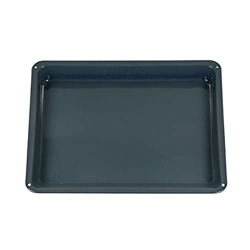 Electrolux AEG 387905620 3879056202 ORIGINAL Backblech Blech Ofenblech Backofenblech Kuchenblech Fettpfanne emailliert 38x466x385mm Backofen Herd Ofen auch für Zanussi
