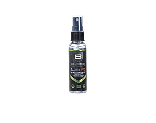 Breakthrough Clean Technologies® Clean Heavy Carbon Remover - Gun Barrel and Bore Cleaner - All Purpose Degreaser - Perfect for Handguns and Rifles - 2oz Bottle, Clear