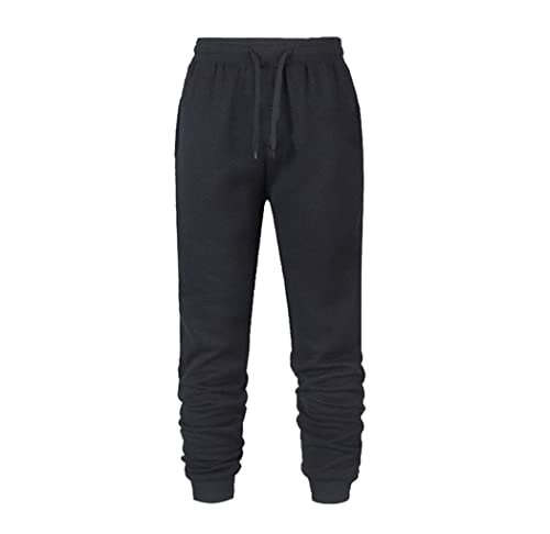 Pantalon de jogging homme KEHAIOO gris anti-compression taille élastique - 5