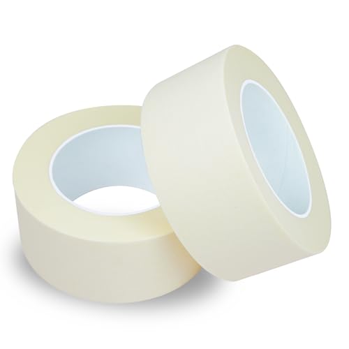 TOTDTDA Masking Tape 2 Inch, 2 Inches X 55 Yards X 2 Rolls.