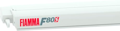 Fiamma Dachmarkise F80S weiß 425cm grau Markise Camping Sonnenschutz Wohnmobil Sonnendach Reisemobil