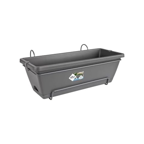 elho Barcelona Allin1 Balcony Planter with Saucer Cover