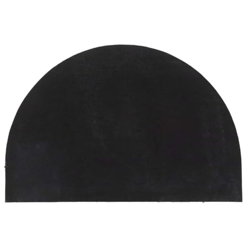 Paillasson noir extérieur et intérieur en coco naturelle 60x90 - 2