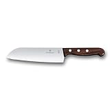 VICTORINOX(ビクトリノックス) 三徳包丁 料理の基本となる様々な食材に使えるナイフ 17cm ウッド 人間工学に基づいた軽くて扱いやすいナイフ 6.8500.17G