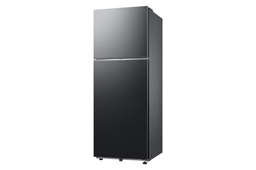 Image of Samsung 330 L, 3 Star, Convertible 5-in-1, Digital Inverter, Frost Free Double Door, WiFi Enabled Bespoke AI Refrigerator (RT34DG5A4DBXHL, Luxe Black)
